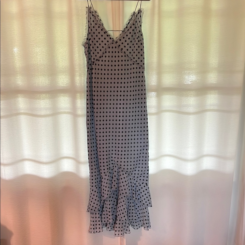 Polka Dot Spaghetti Strap Dress